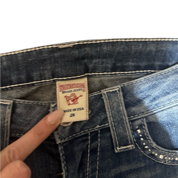 True Religion Medium Blue Skinny Jeans - Picture 7 of 9